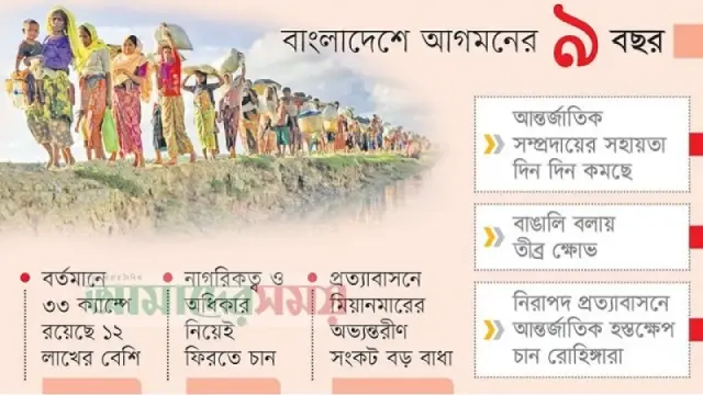 দেশে ফেরার আকুতি রোহিঙ্গাদের