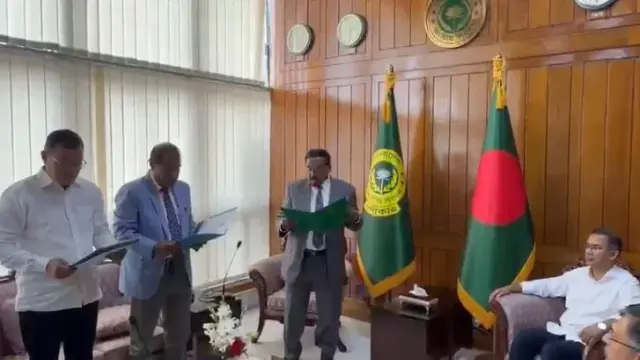 শপথ নিলেন বগুড়া-৬ ও শেরপুর-৩ আসনের নবনির্বাচিত ২ সংসদ সদস্য