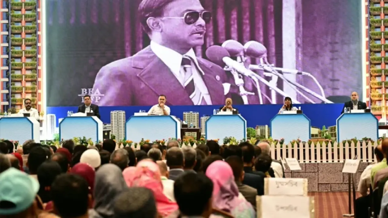 বিশ্ব বসতি দিবসের অনুষ্ঠানে প্রধানমন্ত্রী