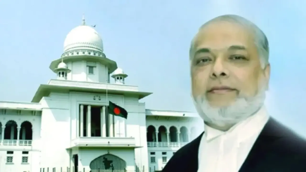প্রধান বিচারপতি হিসেবে নিয়োগ পেলেন জুবায়ের রহমান চৌধুরী